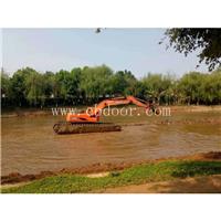 水上挖掘机出租水上两用挖掘机租赁让您满意