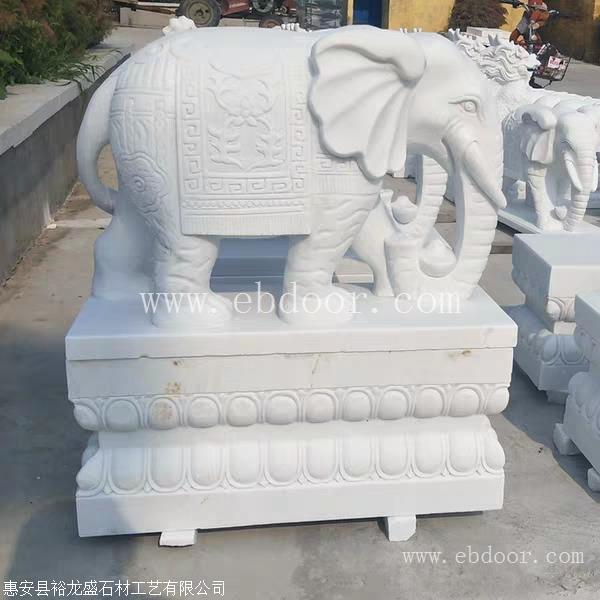大象石雕厂家 花岗岩石象制作  大象石雕厂家  福建石雕厂