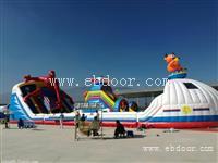 充气城堡厂家,新款充气城堡滑梯