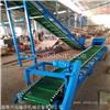 兴运机械DY型号9米长钢丝绳升降型 圆管角铁移动式输送机LJ8