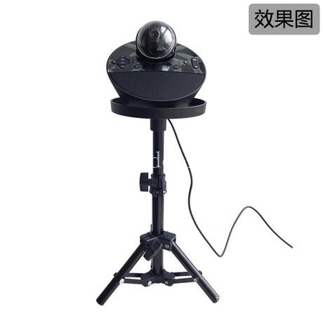 罗技BCC950直播支架主播视频支架C950摄像头支架圆盘专用底座