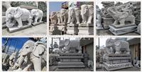 石雕大象图片价格 惠安石雕厂  大象工厂