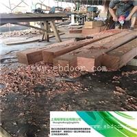 广东正宗菠萝格加工厂 加工户外菠萝格防腐木