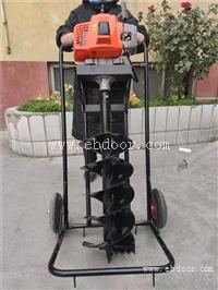 小型挖树窝机冻土栽植新技术