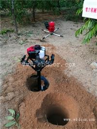 汽油打孔机单双人挖坑器具