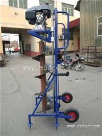 小型管桩掏土机工地行走自如
