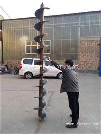 手扶电杆钻眼机大功率动力足