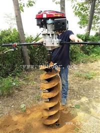 多功能电杆打洞机400电杆轻松栽立