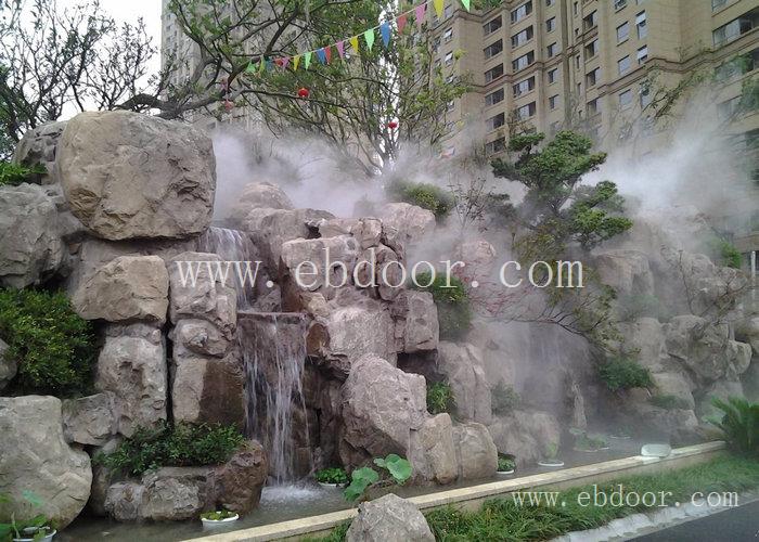 武汉户外广场喷雾造景系统工作原理
