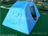 单人露营充气帐篷