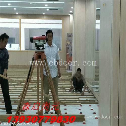 体育运动木地板好坏看安装