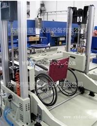 电动轮椅车斜坡冲击试验台   手动轮椅车稳定性试验台测试