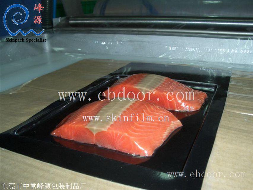  食品贴体彩卡  牛肉贴体金板  牛排冷鲜肉海鲜黑色贴体平板