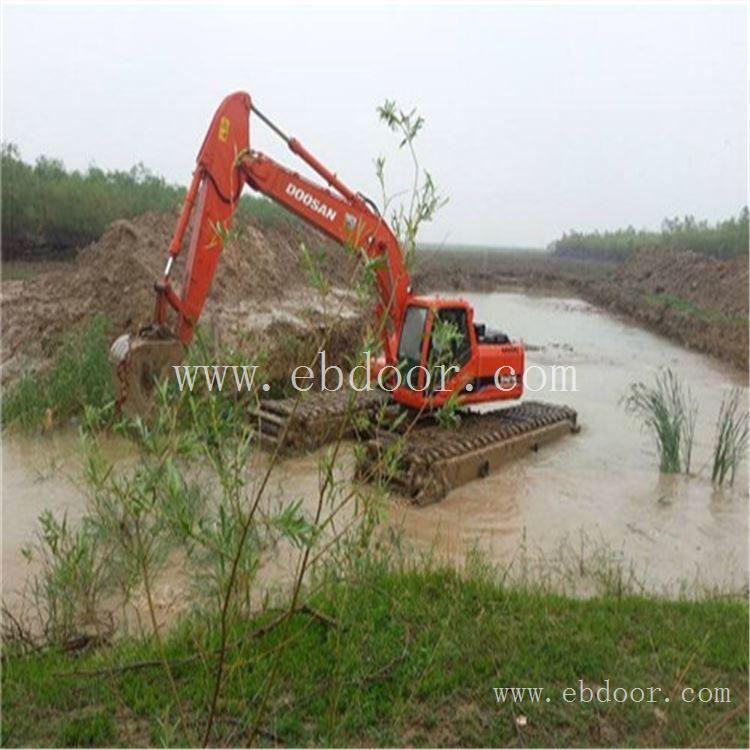 河道清淤水挖水上船挖出租选择不后悔