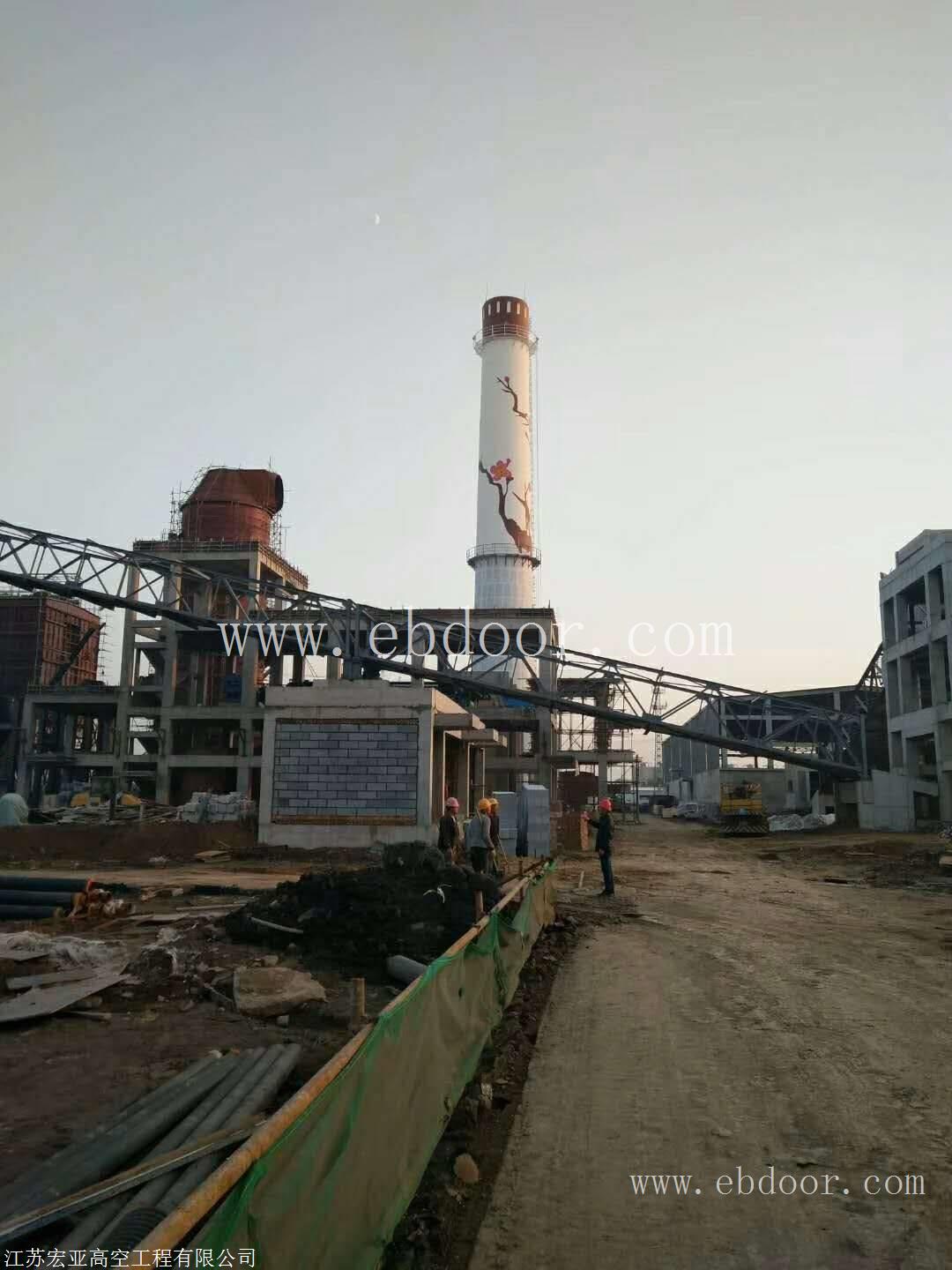 废气塔防腐   凉水塔绘画