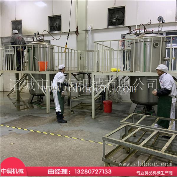 煮粽子高压设备 粽子高压蒸煮锅 中润厂家加工定制