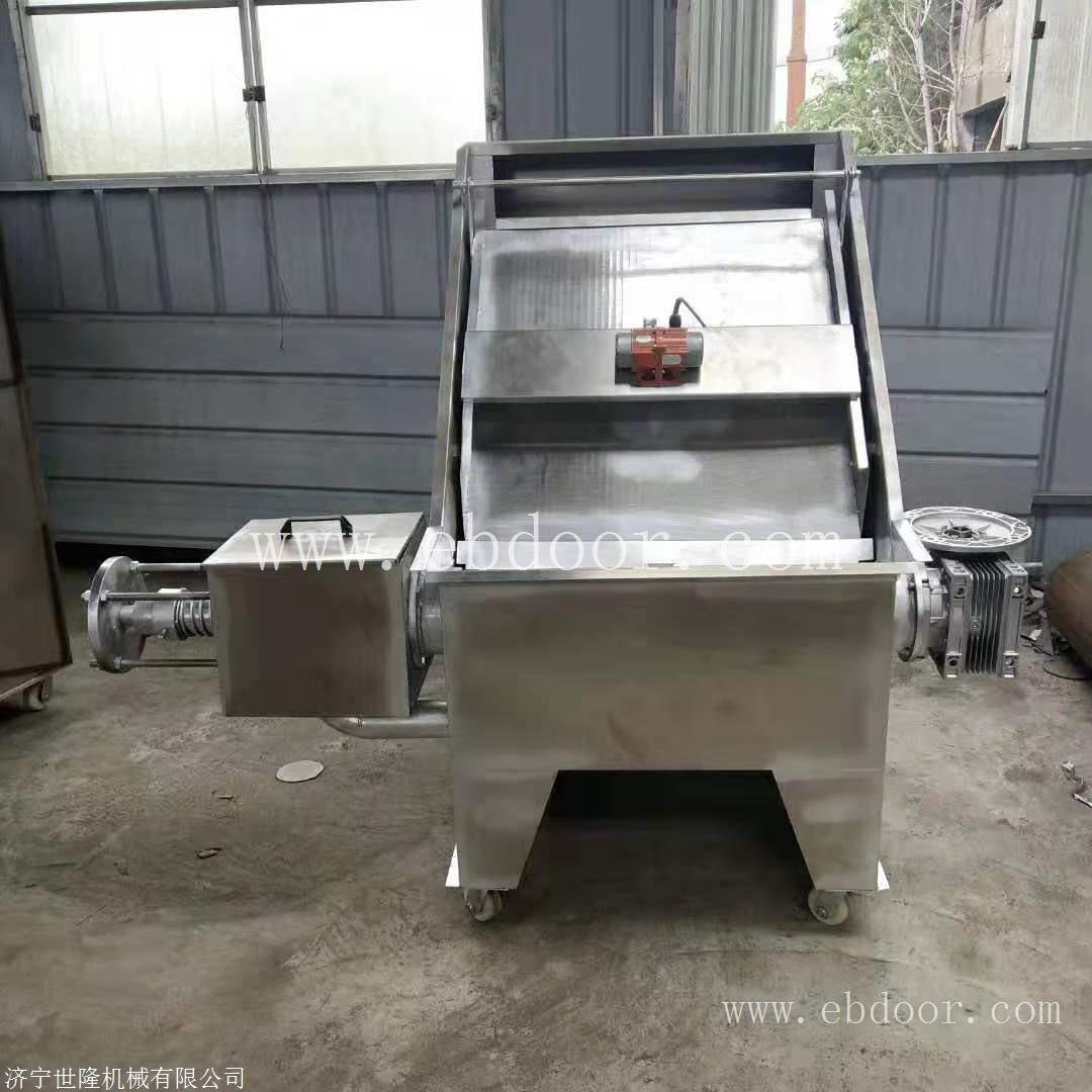 猪粪脱水机厂家 斜筛式干湿分离机厂家 猪粪固液干湿分离脱水机 