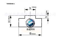 T型双排链条导轨来图加工08B/10B/12B/16B08A各种规格