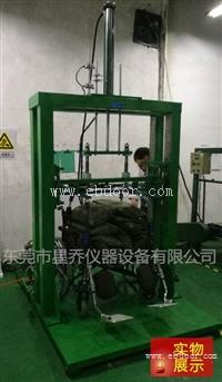 代步手推车冲击跌落试验机 轮椅车跌落疲劳试验机  轮椅冲击测试