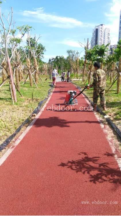重庆北碚区彩色透水路面 彩色混凝土 透水混泥土多少钱一平