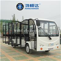 鸿畅达 电动观光车 外观新颖 乘坐舒适 全国定制 封闭式电动车