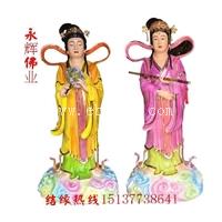  玻璃钢泥塑七仙女神像厂家 玉皇大帝王母娘娘佛像 