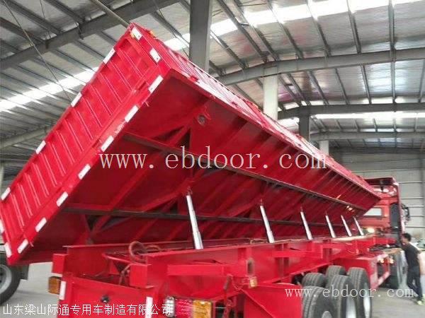 侧翻自卸半挂车价格 自卸半挂车 咨询报价