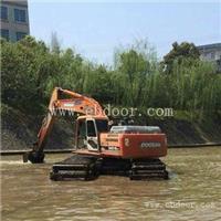 水上挖掘机水上两用挖掘机租赁供不应求