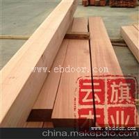 沈阳市非洲菠萝格异形木扶手加工 印尼菠萝格景观材