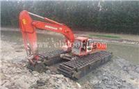 水上挖掘机水上挖机租赁挖河道