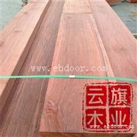 惠州市南美菠萝格地板厂家 南美菠萝格异形木扶手定制