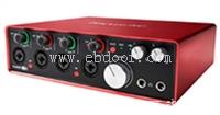 供应会议室设备 富克斯特声卡Scarlett 18i20