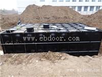 甘孜抗浮式地埋消防水箱基础浇筑