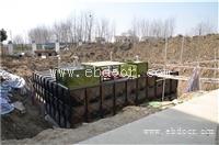 酒泉地埋式增压给水设备基础浇筑