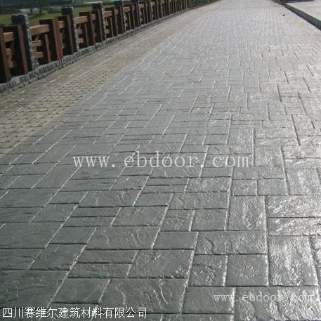 彭水县压模混凝土厂家 压印路面价格 压模地面