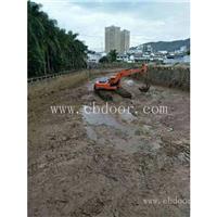 潍坊市沼泽地挖掘机出租挖鱼池