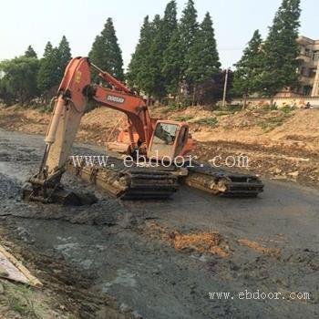 咸阳市沼泽地挖掘机出租水上干活