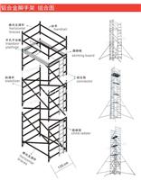 附近移动脚手架租赁 出租高空作业平台 脚手架哪家好