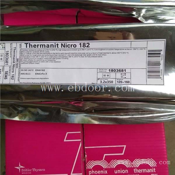 德国蒂森焊条Thermanit Nicro 82/ENiCrFe-3镍基合金焊条