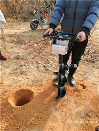 水平钻孔机在栽电线杆时效果展示