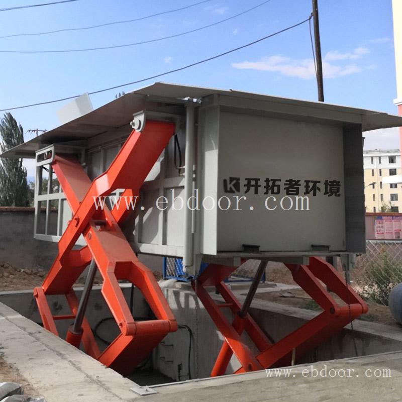 地埋垃圾中转站压缩机 小区垃圾处理设备 10方垃圾压缩中转站