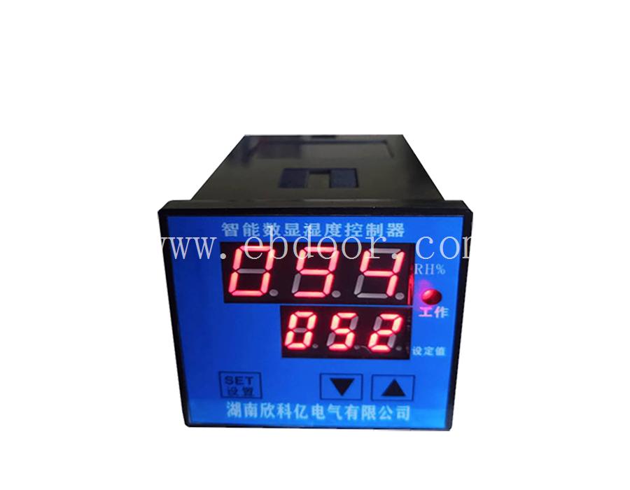 智能220V导轨式数显温湿度调节器 湿度控制器 温控器 欣科亿  