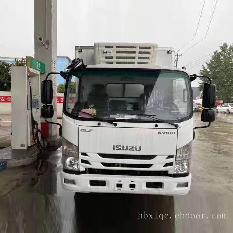 庆铃五十铃KV100蓝牌4.2米冷藏车