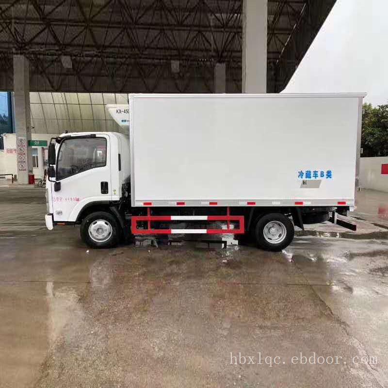 庆铃五十铃KV100蓝牌4.2米冷藏车