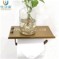 厂家直销卷纸架 金色卧室卷纸架