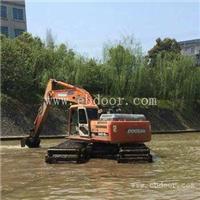五湖水利 水上两用挖掘机租赁包月结算