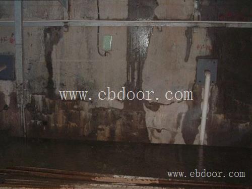 上海宝山区地下室伸缩缝防水堵漏施工案例