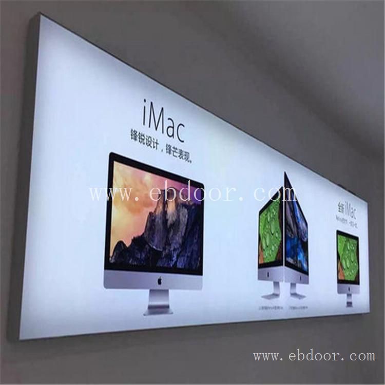 地铁机场广告牌铝型材 led铝合金灯箱型材 防水拉布灯箱型材