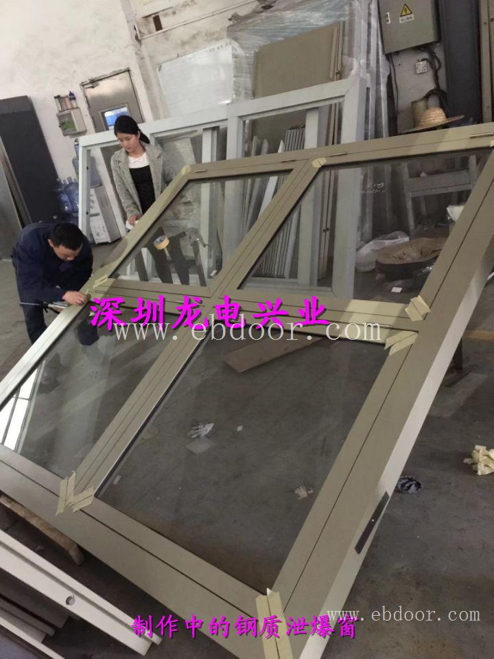 百色市铝质泄爆窗  贵港市钢制泄爆门订货 有检测证书