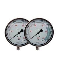 进口100mm表径高压耐震油压表 100MPA径向高压压力表质量保证